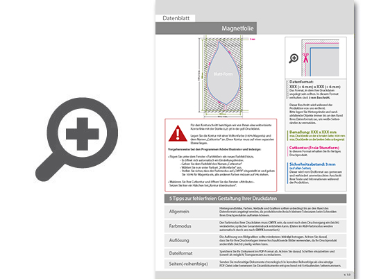 Product Bild magnetische_wechselwerbung_in_blatt-form___einseitig_4_0-farbig_bedruckt